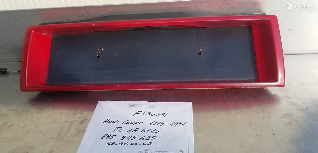  Lichtfenster Audi Coupe 2.0lt. E 895 occ. gebraucht