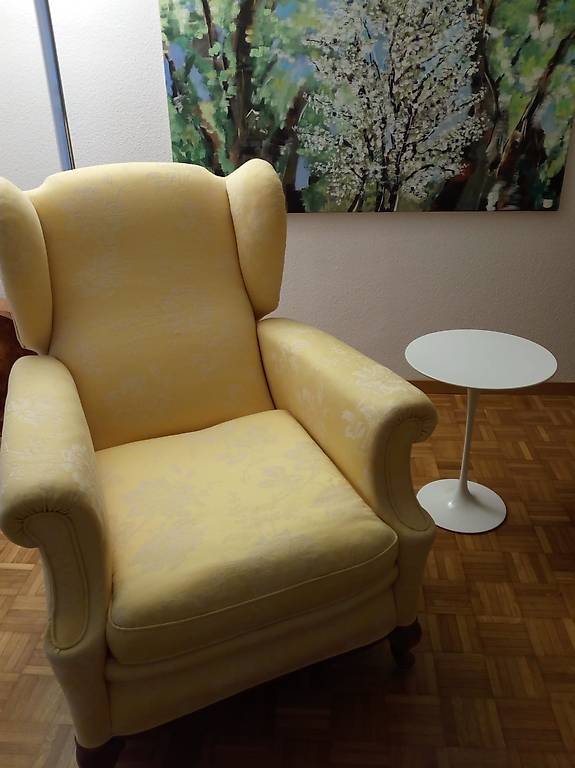 Ohrenseesel (Neu bezogen mit Original Stoff Zustand 1A)