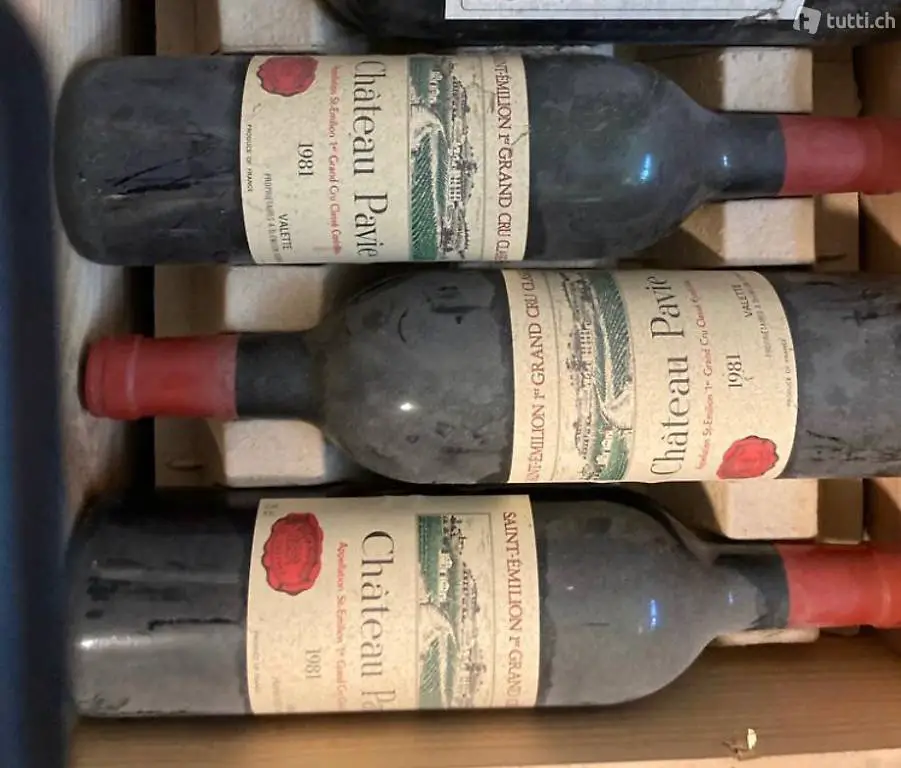 Chateau Pavie 1er Grand cru classe 1981