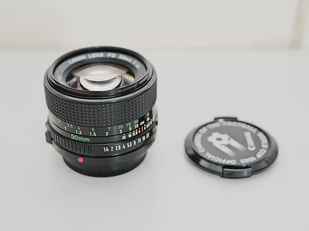 Canon 50mm f1.4 FD Objektiv
