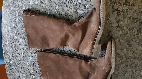 Braune Wildlederstiefe39Abholen 9012Versand & Porto 7Franke