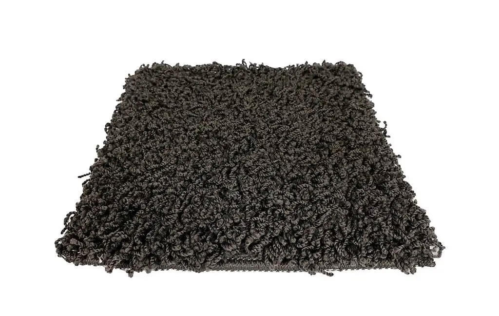  Hochflor Teppich 240 x 340 cm anthrazit