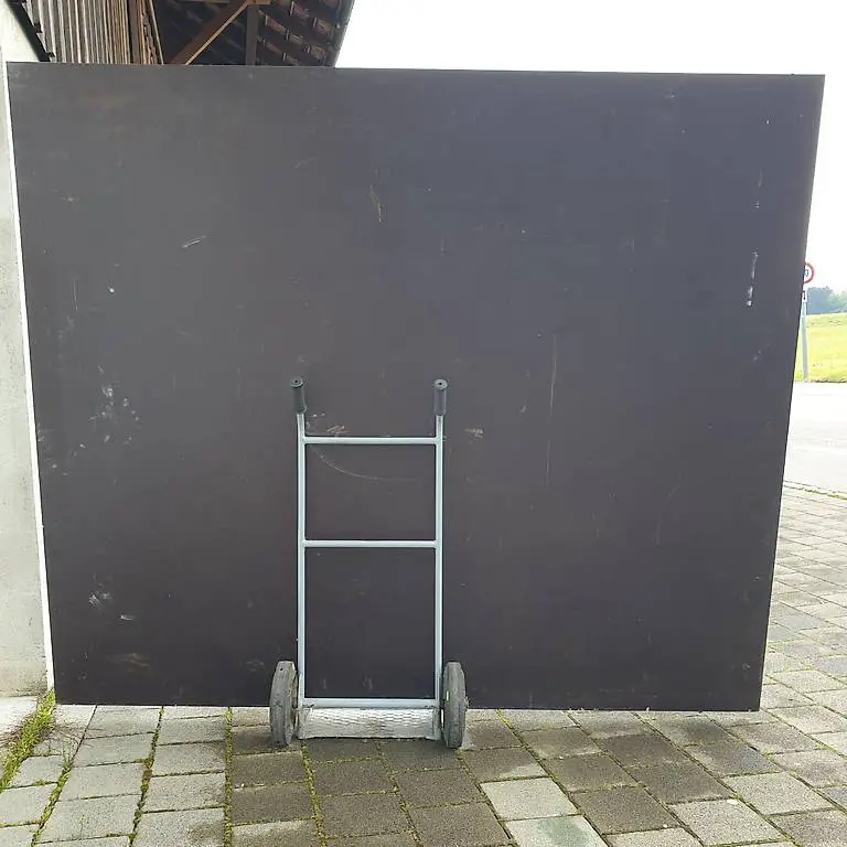 Siebdruckplatte Holzplatte Anhänger Fahrzeug Bretter Holzwan