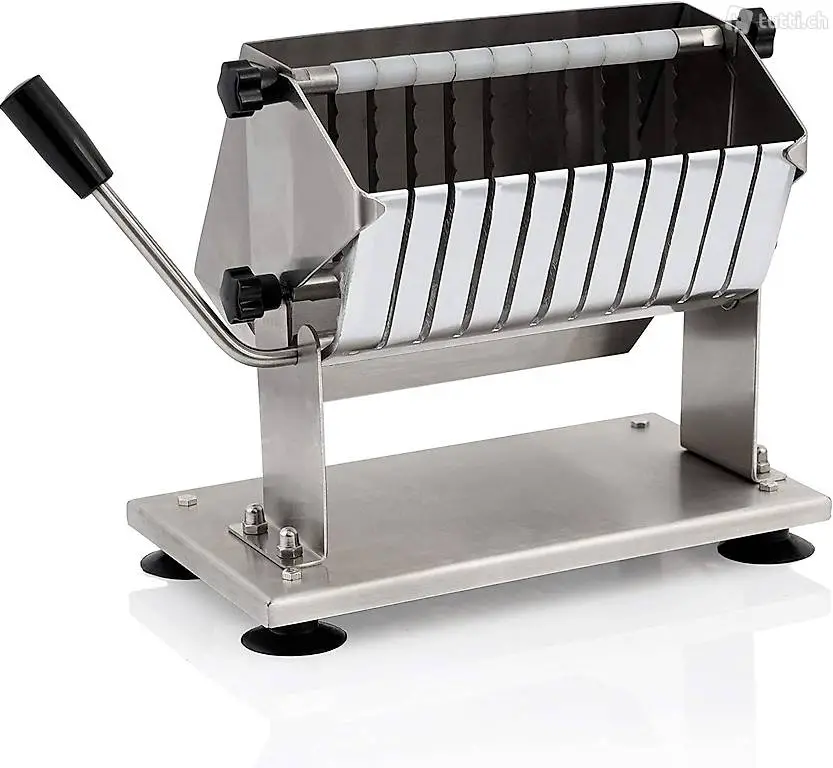  Edelstahl Currywurstschneider für 18 mm Scheiben