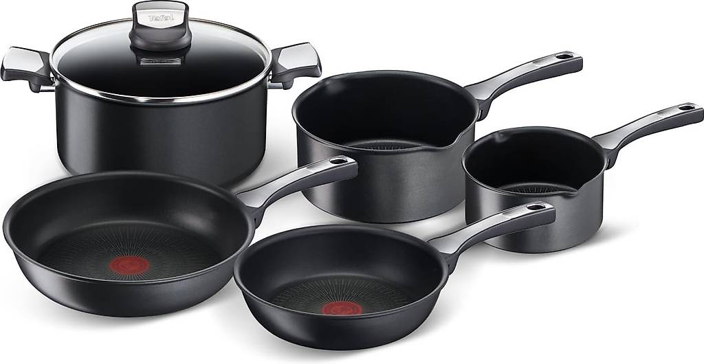Tefal 6-teiliges Topf- und Pfannenset Unlimited | Antihaft u