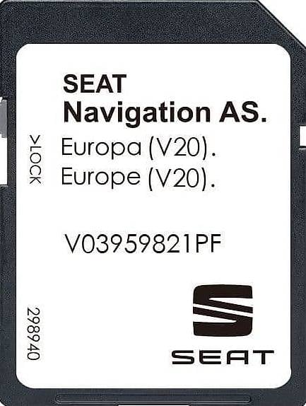 Seat V20 AS 2025 Navigationssystem Kartenupdate SD-Ka