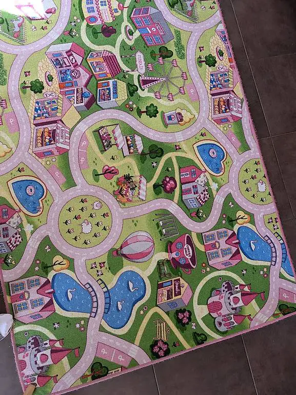 Spieltepich Prinzessin 198cm x 139cm
