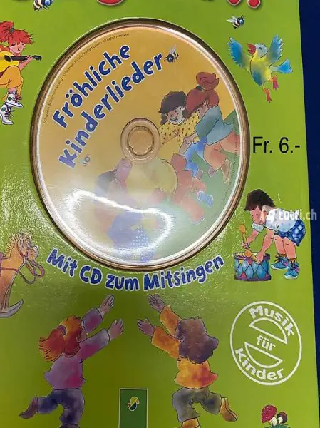 Sing mit Fröhliche Kinderlieder mit CD