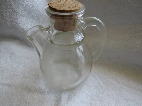 Glaskrug mit Korkstöpsel ca 0.5 lt