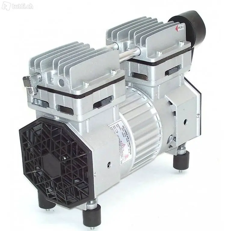  Druckluft Kompressoraggregat 1PS Ölfrei Leiseläufer