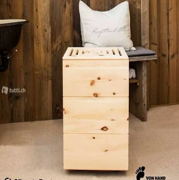  Zirben Klimabox massiv (Luftreiniger/Befeuchter ohne Strom)