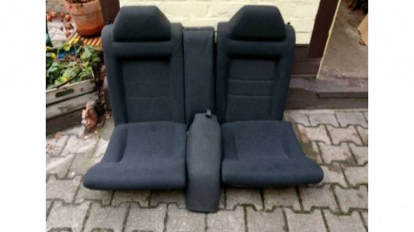 VW Corrado Rücksitze in schwarz und grau VR6 G60 16V