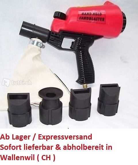  Sandstrahlpistole Staubfrei