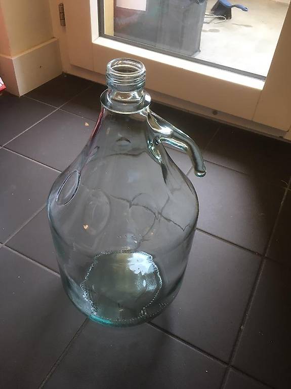 glasflasche für Wein oder beer 5l