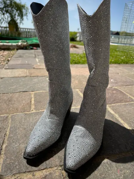 Glitzer Boots Grösse 39
