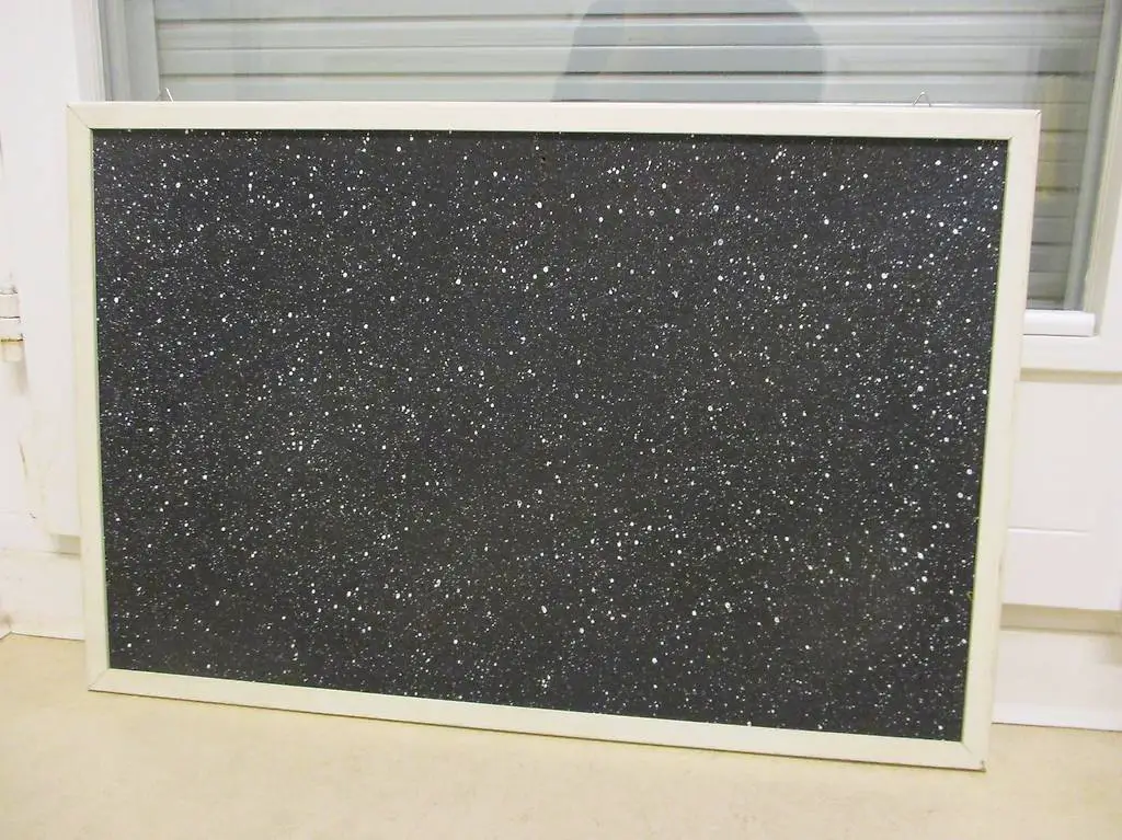 Pinwand - schwarzes Brett Büro Werkstatt Laden Gastro privat