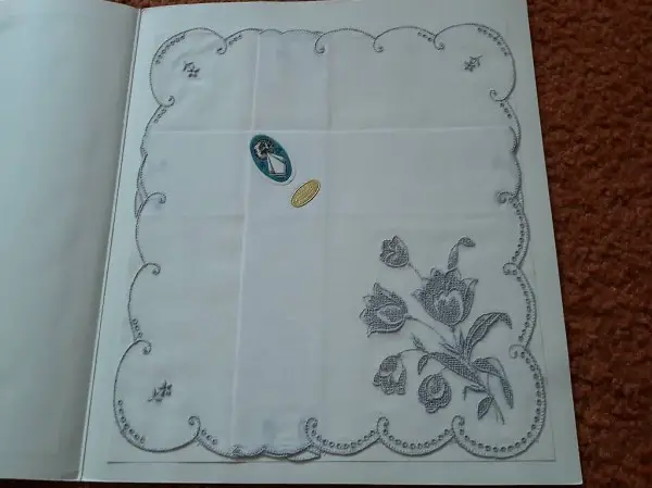  altes Taschentuch MADE IN SWITZERLAND 7