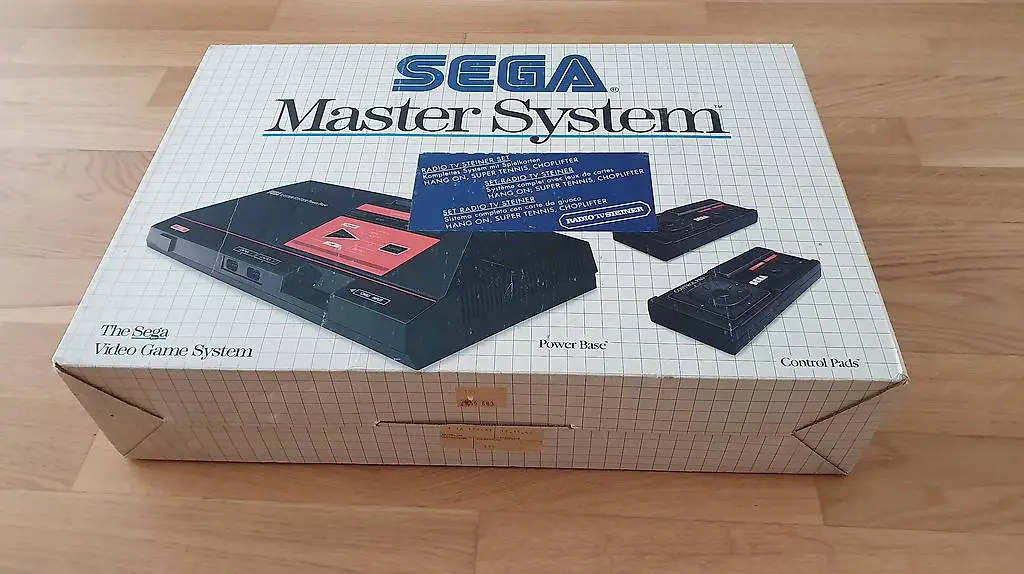 Seltene Sega Master System Konsole