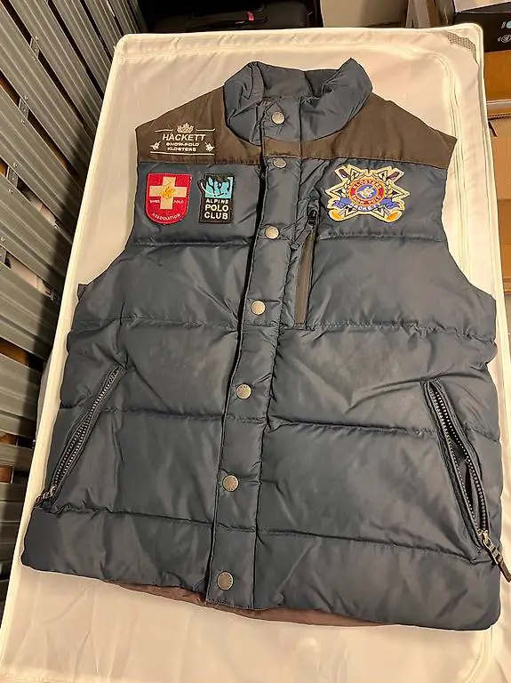 Hackett London Daunenweste dunkelblau, S