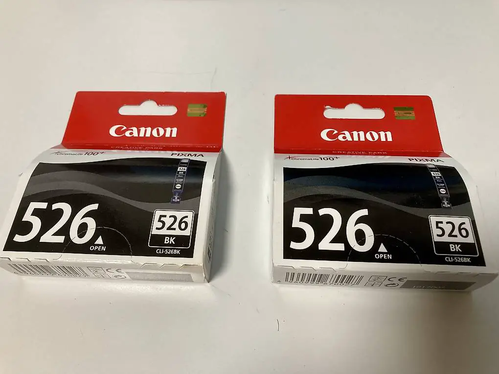Tintenpatronen Tintenkartuschen Canon Pixma black small 526