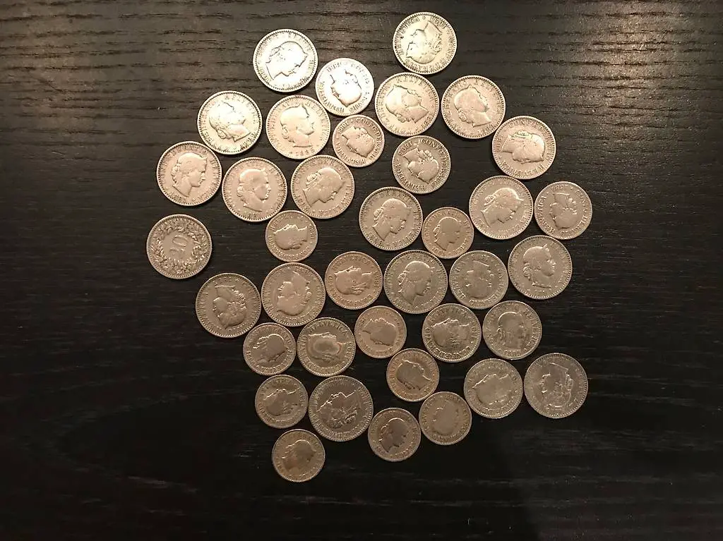 Schweizer Münzen 19. Jahrhundert