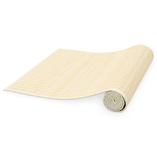  Yogamatte Bambus 60 x 180 cm Natur
