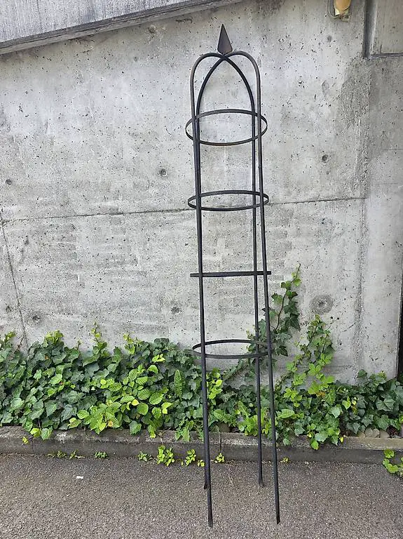 2 x Rankgitter Obelisk Pflanzengerüst