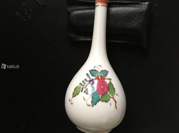 Herend Porzellan (Apponyi Fleur) - kleine Vase 02 (vintage)