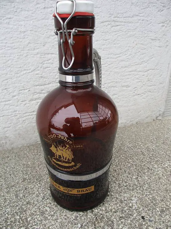 Bierkrug Krug ADLER BRÄU Schwanden Glarus Top-Hammer