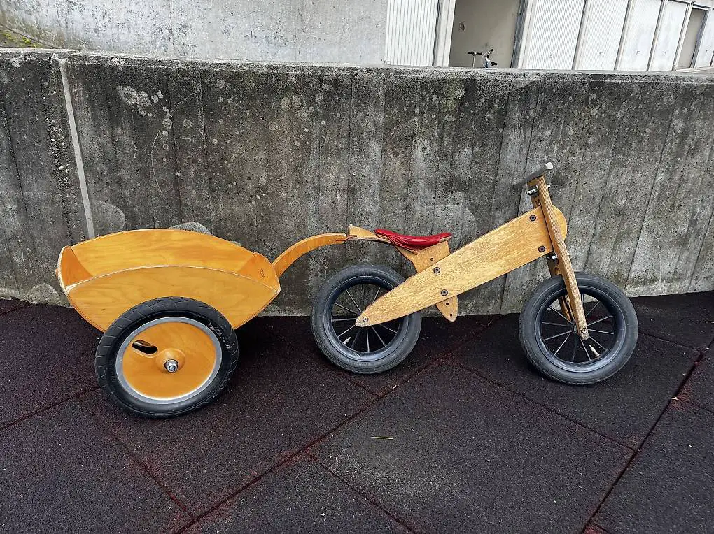 Like a bike mit Anhänger