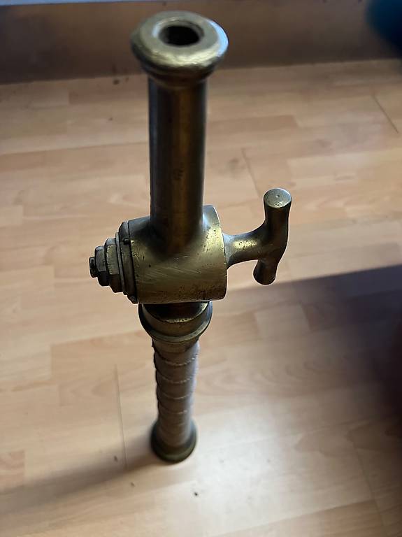 Messing Feuerwehrspritze