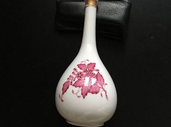 Herend Porzellan (Apponyi Fleur) - kleine Vase 01 (vintage)