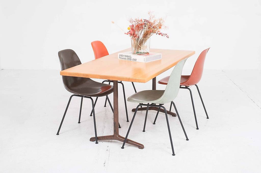 Horgenglarus Tisch Delta t-1670 in Buche - 160cm x 80cm