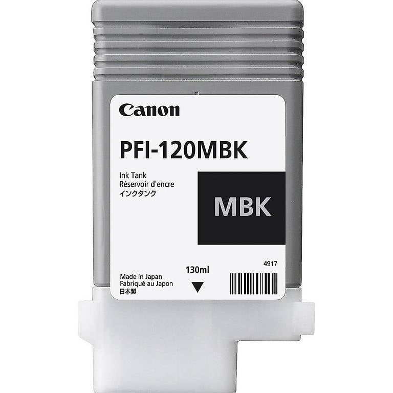 Canon imagePROGRAF GP200, TM-300 Matte black Ink, PFI-120MBK