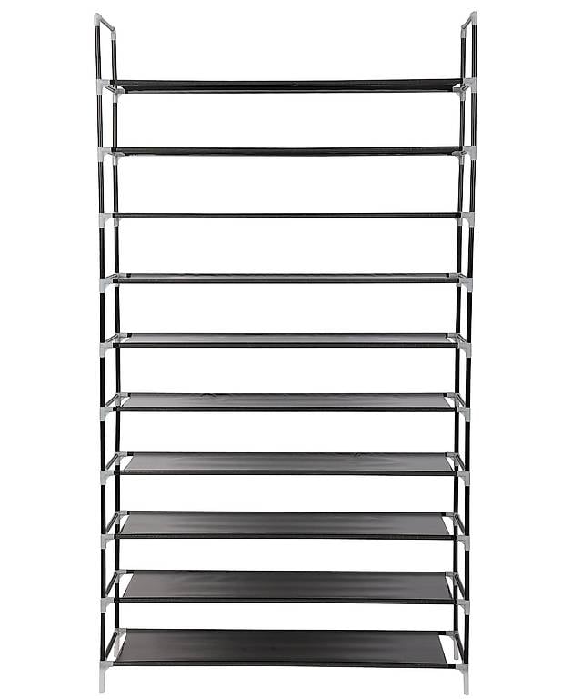 Schuhregal 10 Tablare schwarz