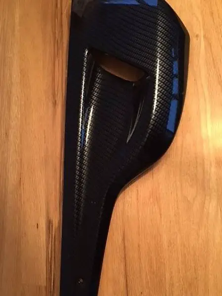 Ducati Left Side Lower Fairing Cover left Carbon for Diavel