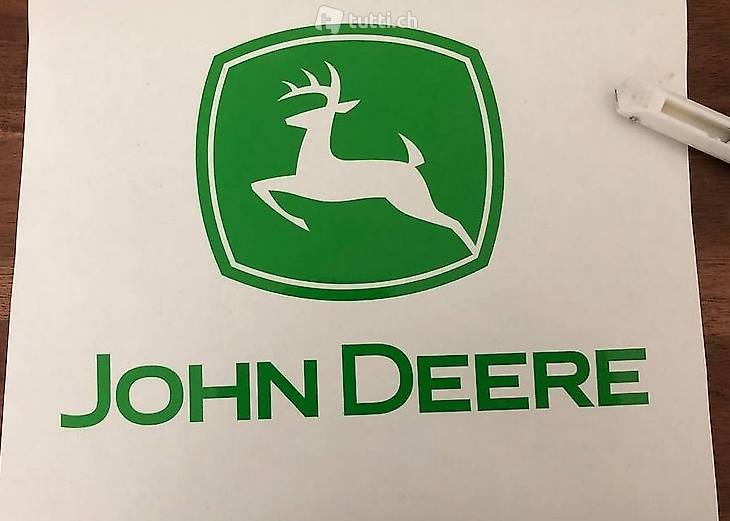 John Deere Aufkleber Sticker