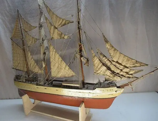  Segelschiff Bark Dreimaster Orion Modell
