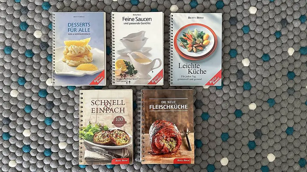 5x Betty Bossi Kochbücher