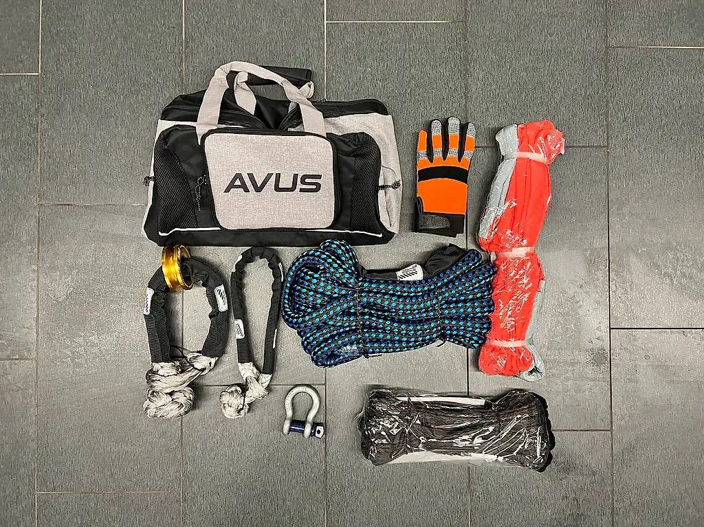 AVUS Bergeset gross für Fahrzeuge mit Seilwinde