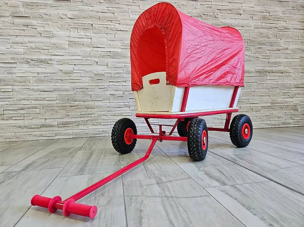 Bollerwagen Holz 150 kg Handwagen Leiterwagen Transportwagen