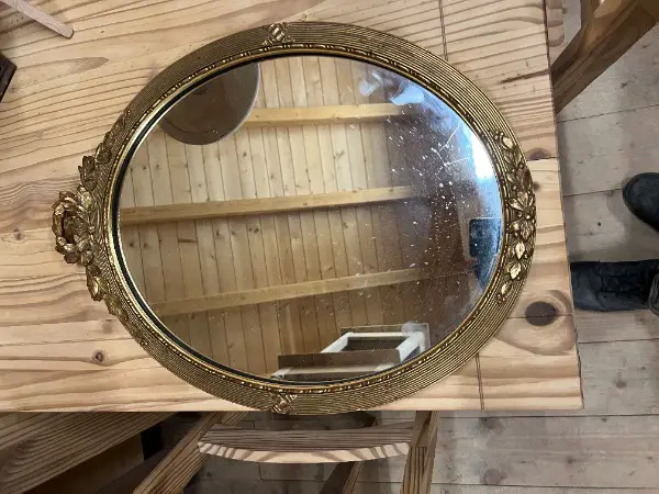 : ART 828: Miroir doré