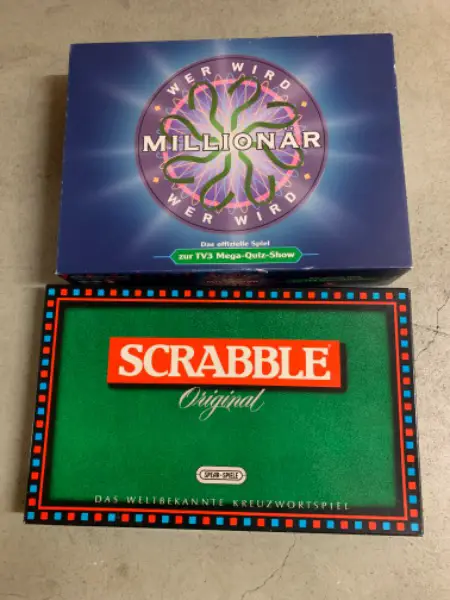 Spiele Scrabble & WWM