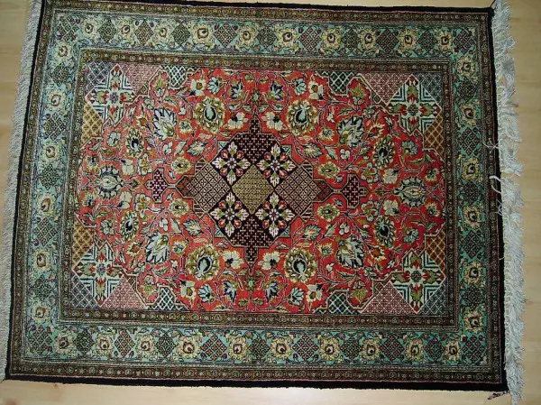 Echter Seidenteppich