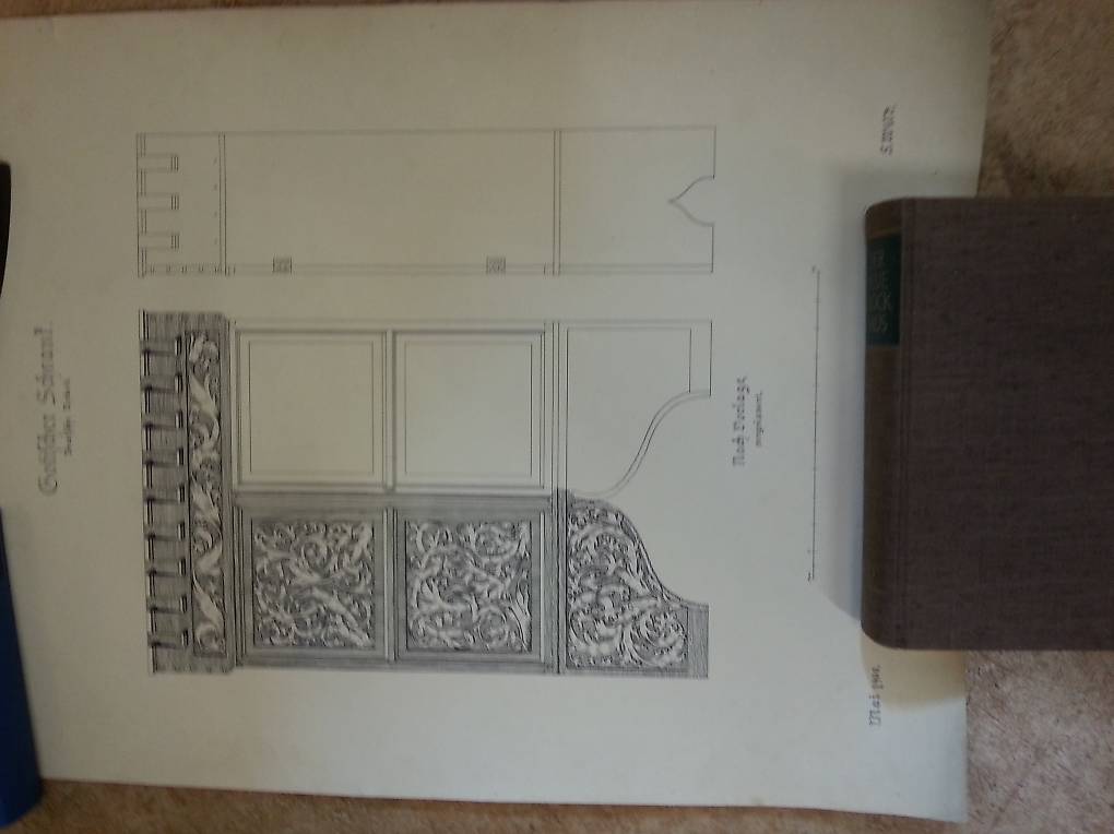 Tusch Zeichnung Mai 1900