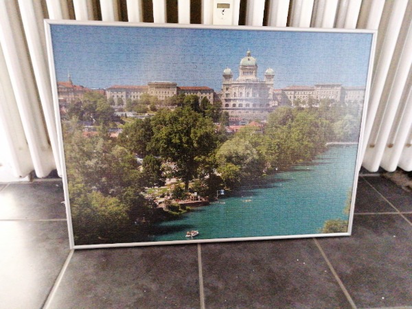 Puzzle Motiv "Bern Bundeshaus"