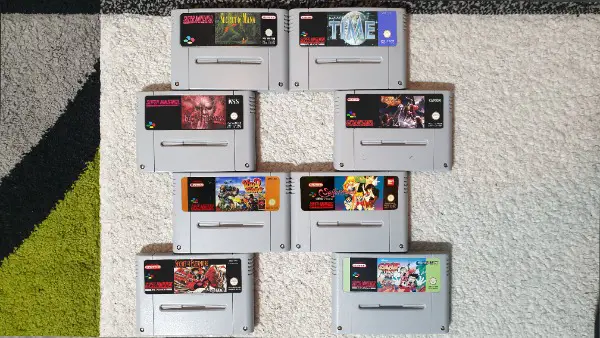 Spiele fr SNES Donkey Kong Secret of Mana