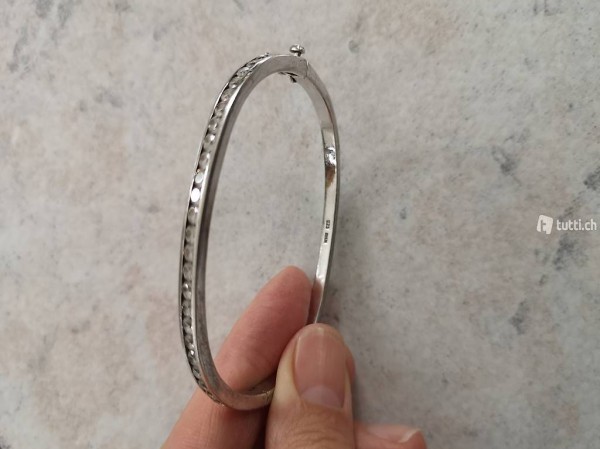 925 Silber Armreif, Armband (Manor l