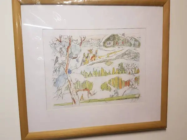  Bild vom Maler Carigiet Alois