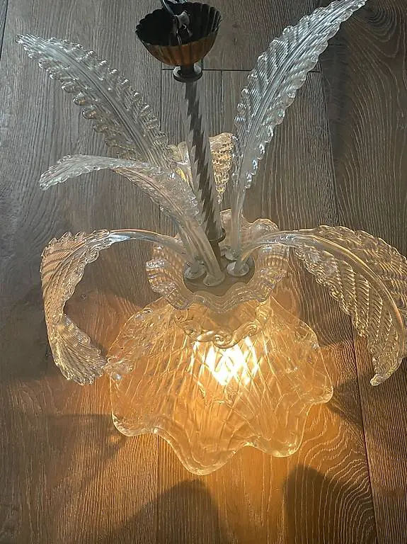 antike Murano-Deckenlampe